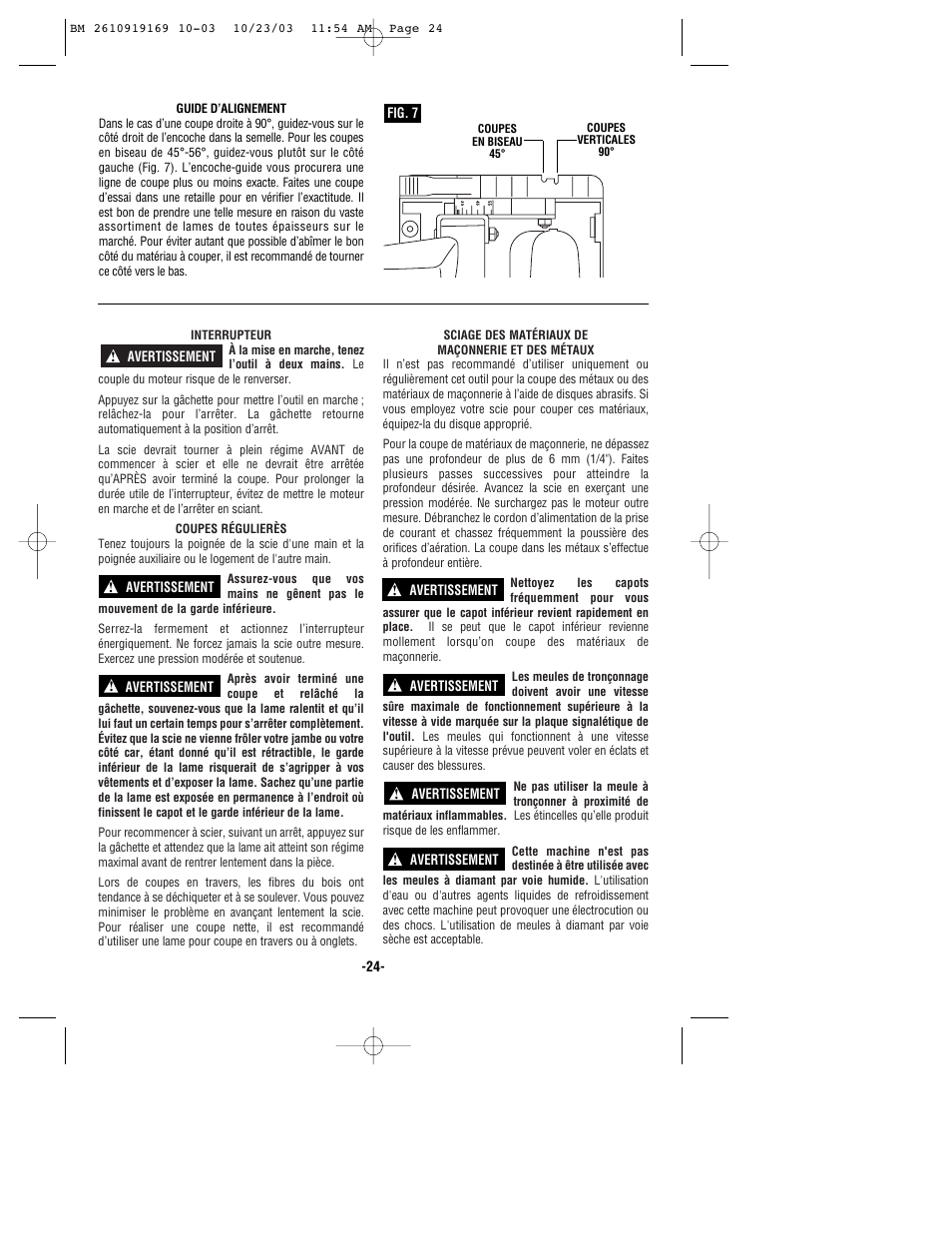 Bosch CS20 User Manual | Page 24 / 44