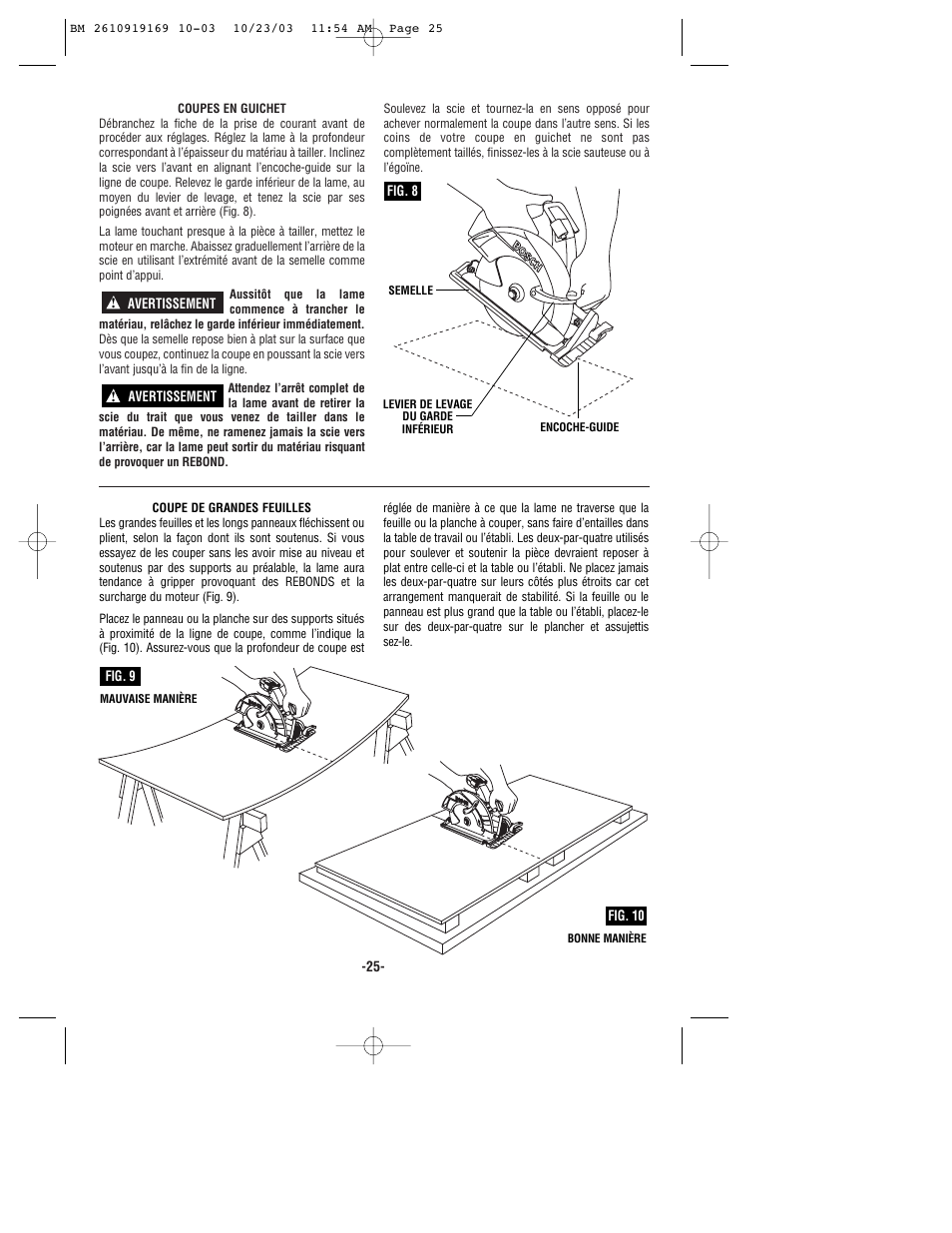 Bosch CS20 User Manual | Page 25 / 44