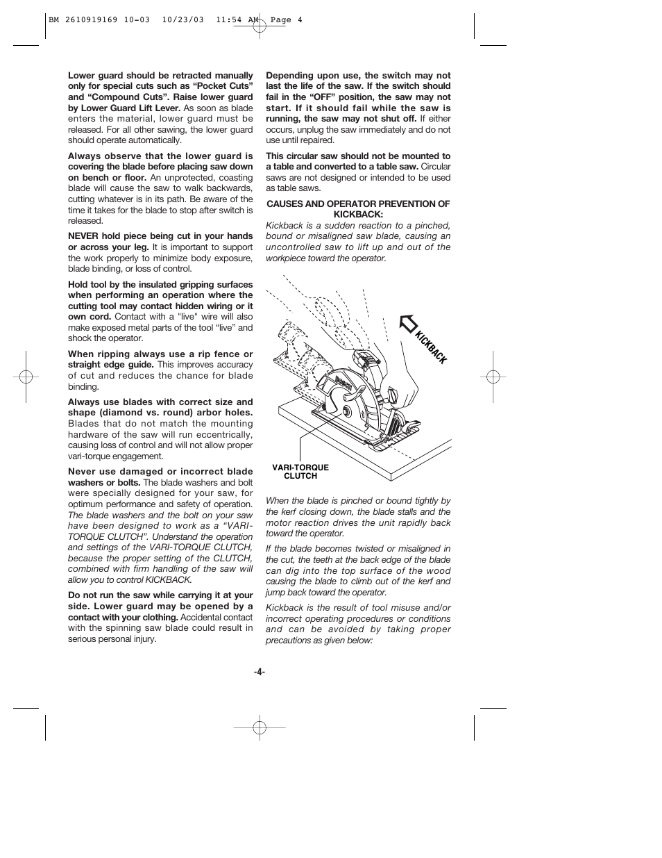 Bosch CS20 User Manual | Page 4 / 44