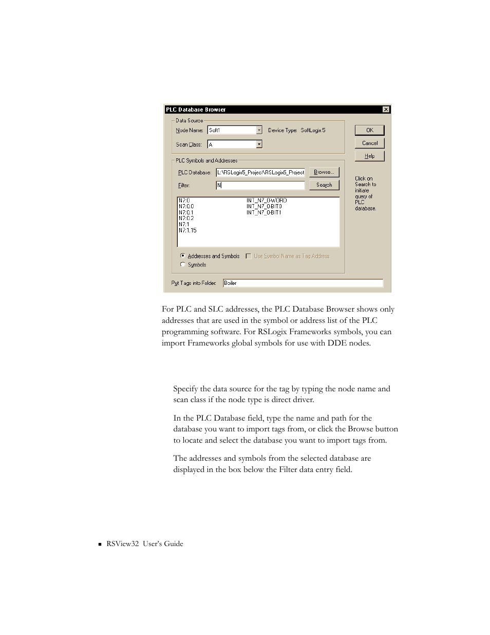 Rockwell Automation 9301 Series RSView32 Users Guide User Manual | Page 106 / 769