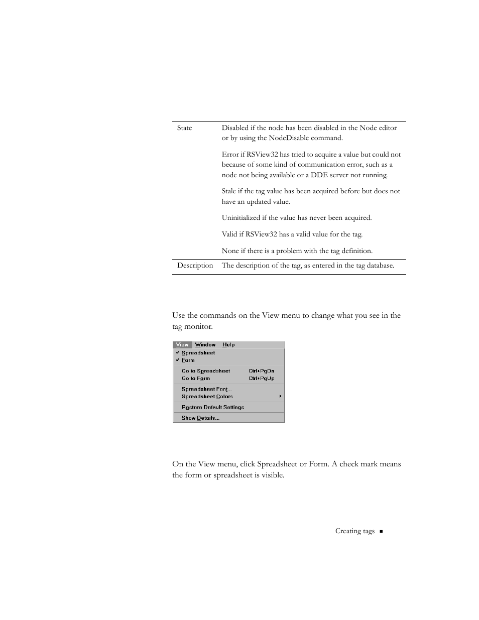 Changing what you see, Changing what you see -35 | Rockwell Automation 9301 Series RSView32 Users Guide User Manual | Page 115 / 769