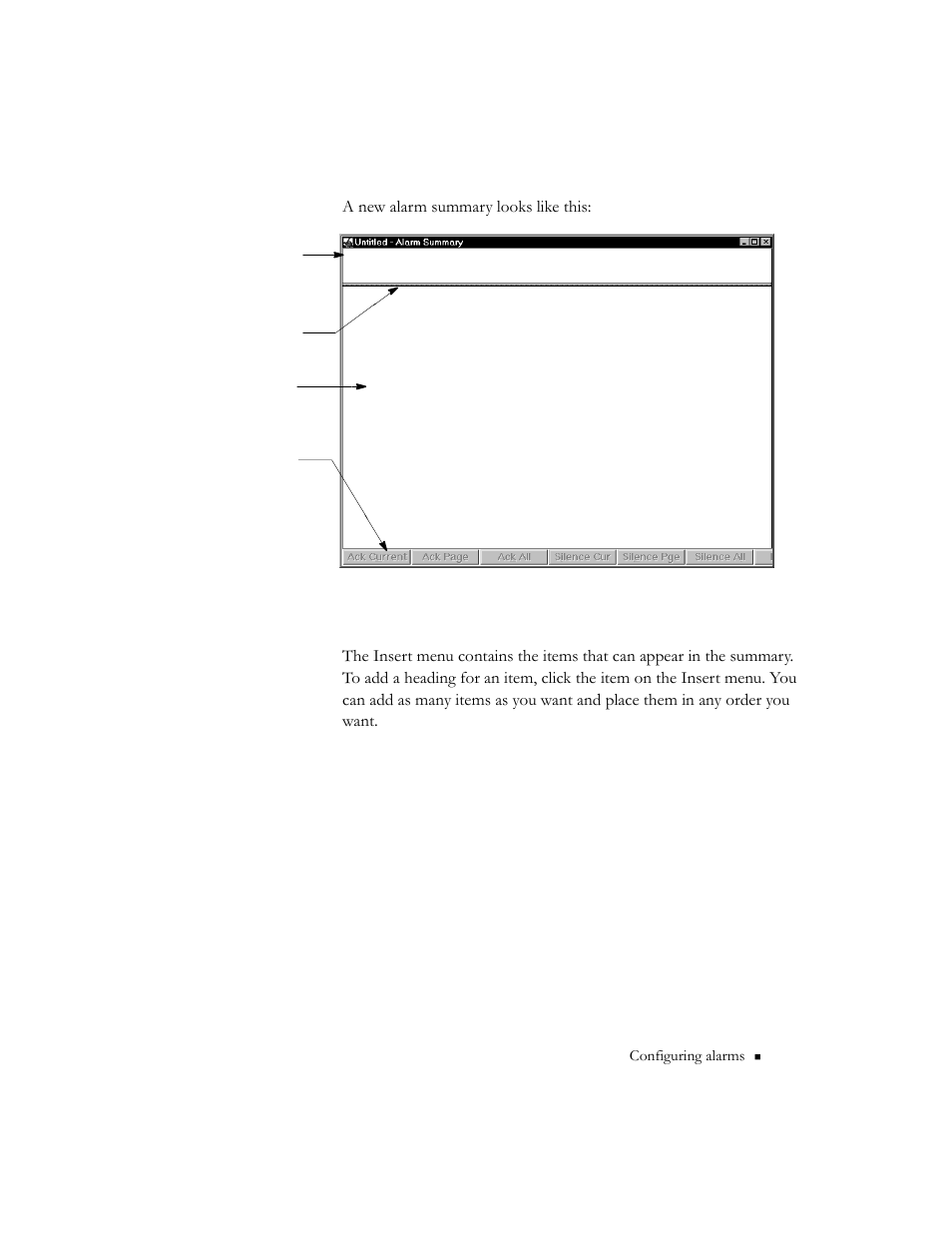 Inserting headings, Inserting headings -57 | Rockwell Automation 9301 Series RSView32 Users Guide User Manual | Page 183 / 769