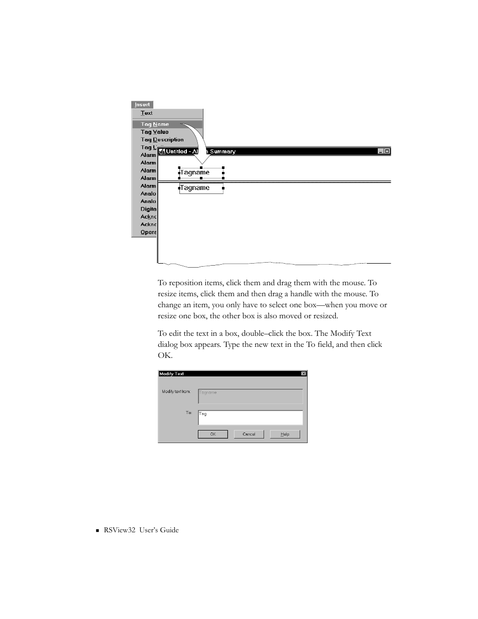 Rockwell Automation 9301 Series RSView32 Users Guide User Manual | Page 184 / 769