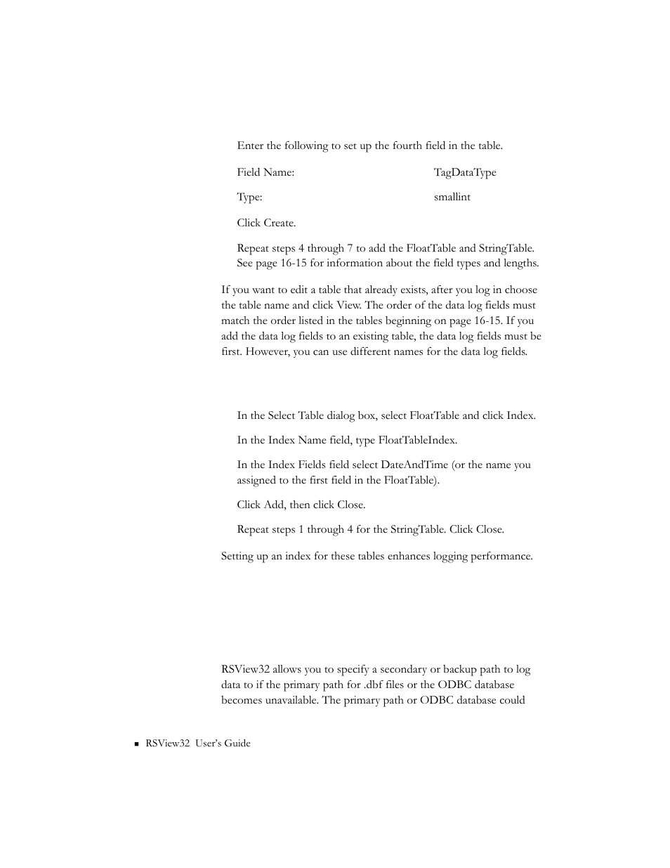 Setting up logging paths, Switching logging paths, Switching logging paths -20 | Rockwell Automation 9301 Series RSView32 Users Guide User Manual | Page 220 / 769