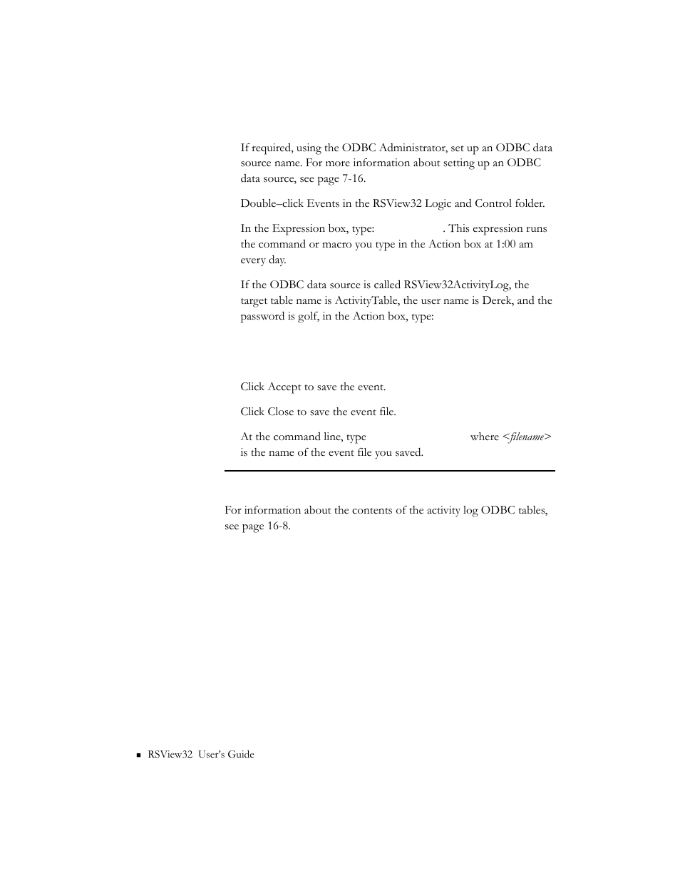 Rockwell Automation 9301 Series RSView32 Users Guide User Manual | Page 258 / 769