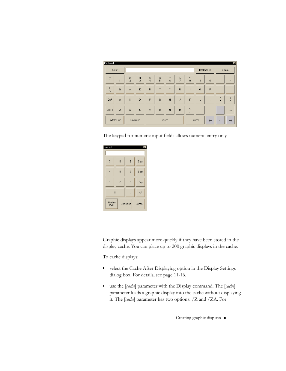 Displaying graphics more quickly | Rockwell Automation 9301 Series RSView32 Users Guide User Manual | Page 320 / 769