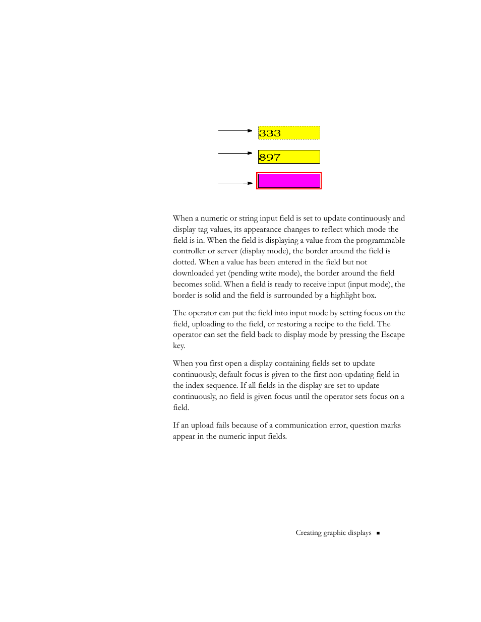 Continuously updating tag values, Continuously updating tag values -47 | Rockwell Automation 9301 Series RSView32 Users Guide User Manual | Page 340 / 769