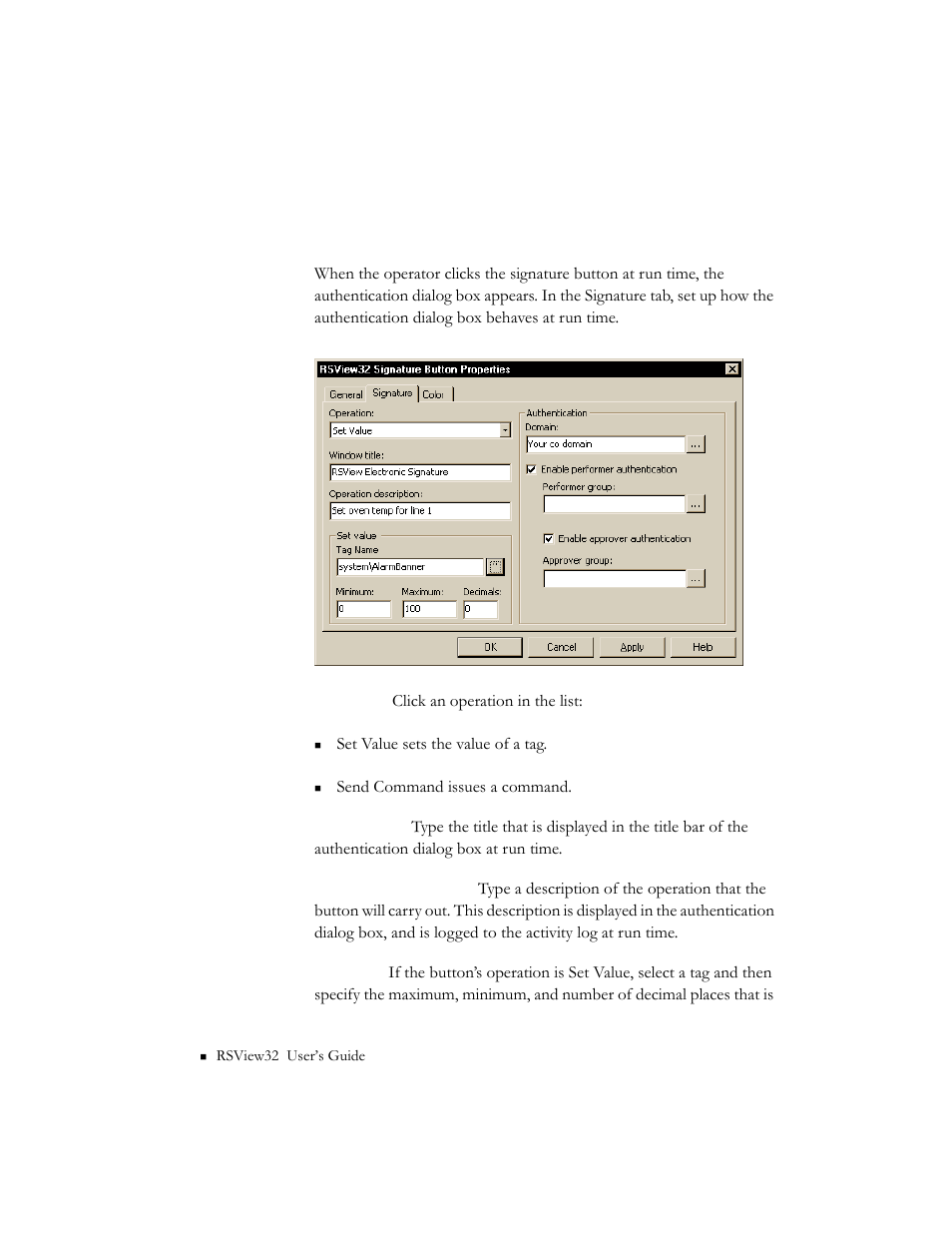 Rockwell Automation 9301 Series RSView32 Users Guide User Manual | Page 375 / 769