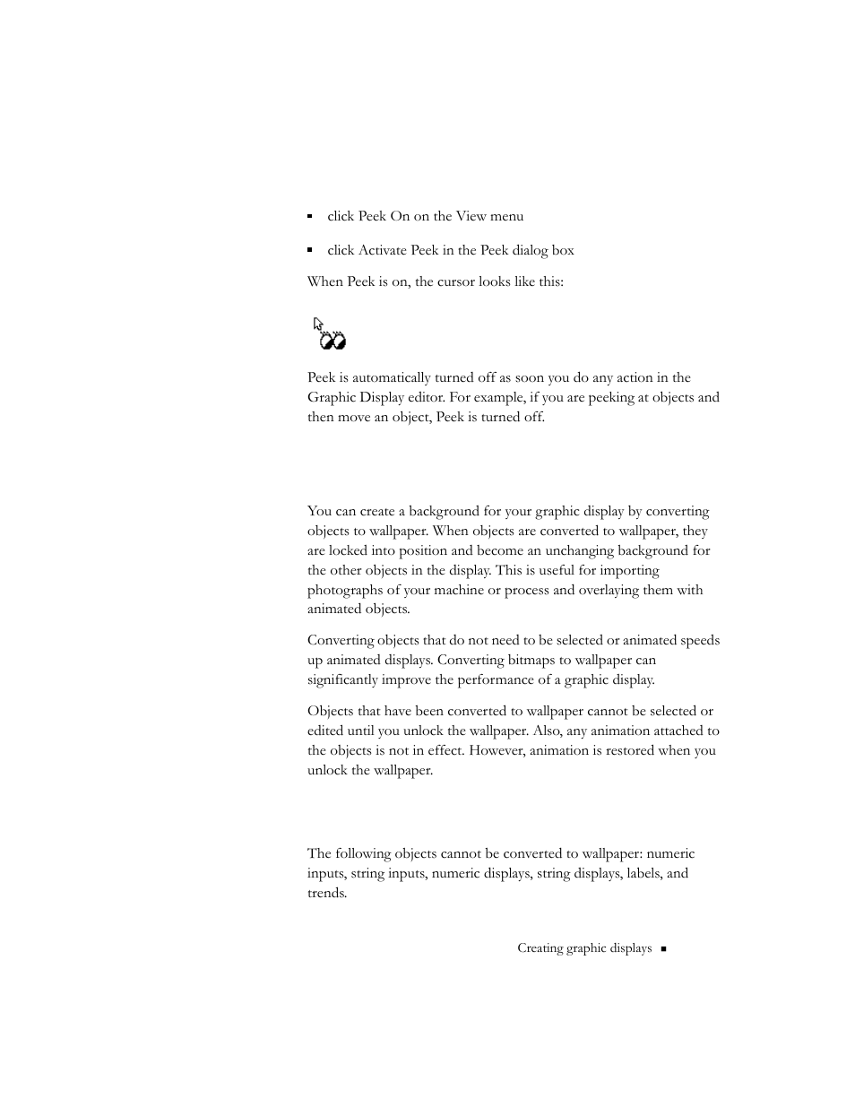 Creating a background for your display, Objects that cannot be converted, Objects that cannot be converted -107 | Rockwell Automation 9301 Series RSView32 Users Guide User Manual | Page 400 / 769