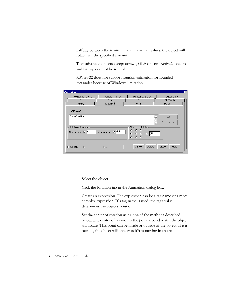 Rockwell Automation 9301 Series RSView32 Users Guide User Manual | Page 433 / 769