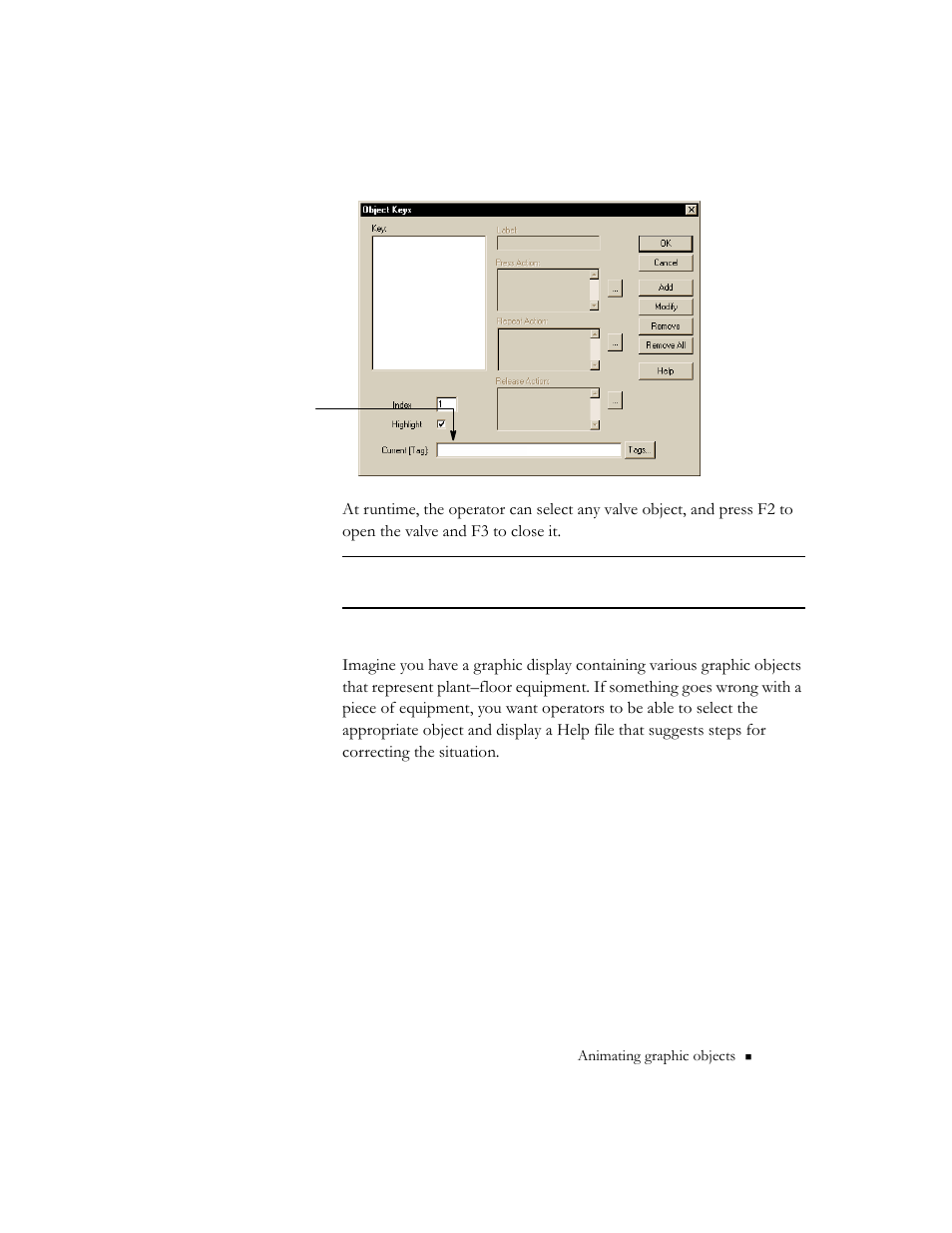 Example 2: opening object–specific help | Rockwell Automation 9301 Series RSView32 Users Guide User Manual | Page 458 / 769