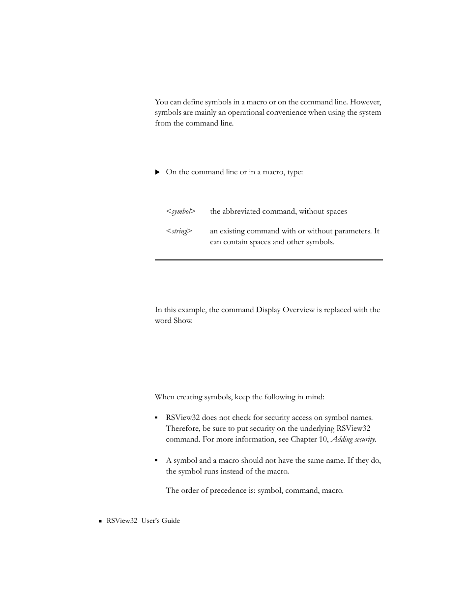 Important guidelines, Important guidelines -12 | Rockwell Automation 9301 Series RSView32 Users Guide User Manual | Page 552 / 769