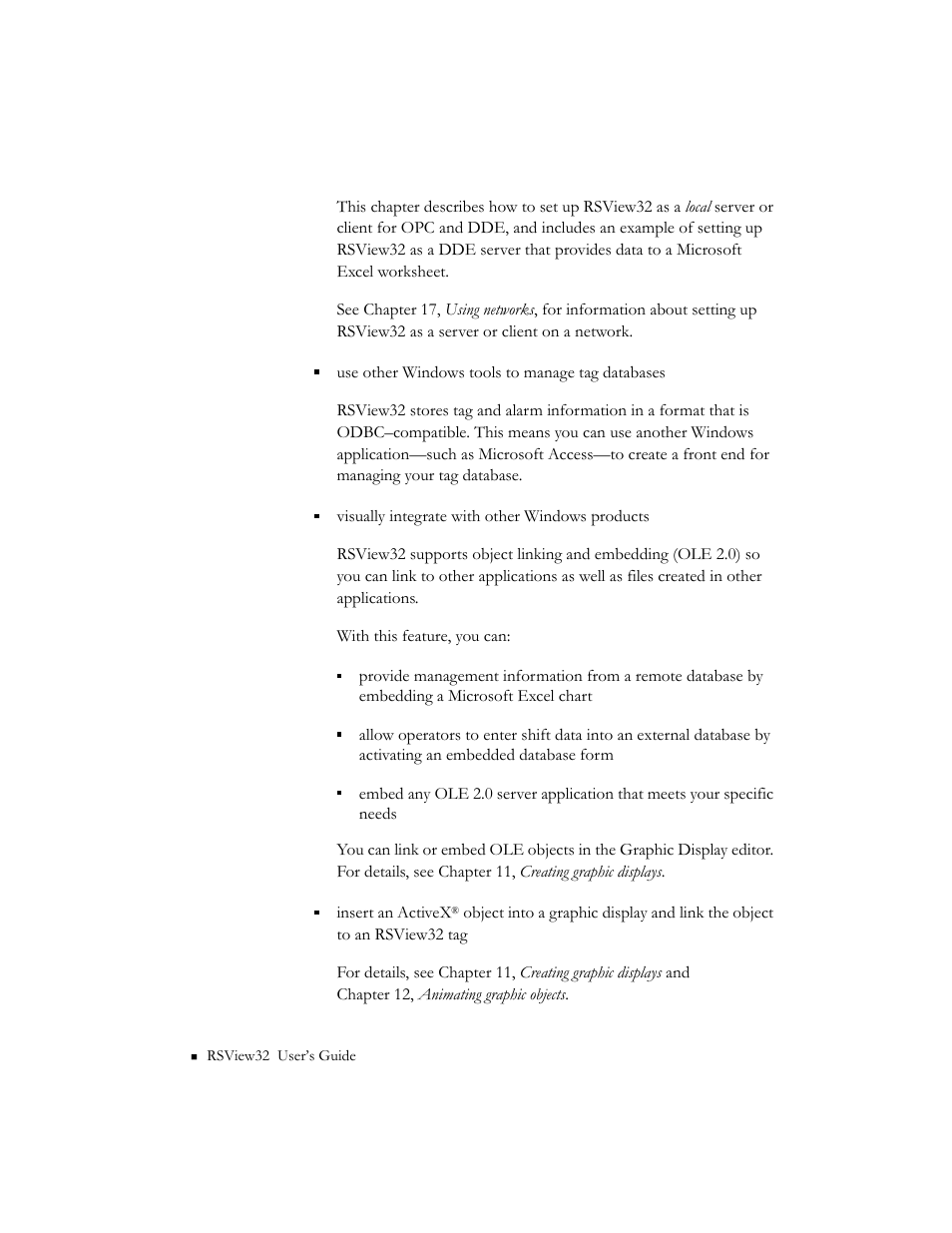 Rockwell Automation 9301 Series RSView32 Users Guide User Manual | Page 564 / 769