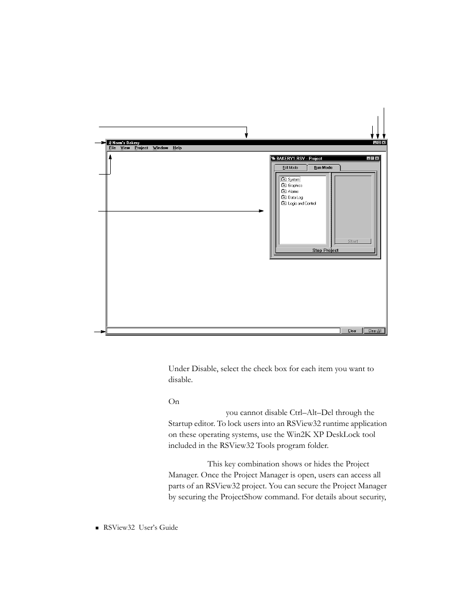 Rockwell Automation 9301 Series RSView32 Users Guide User Manual | Page 608 / 769