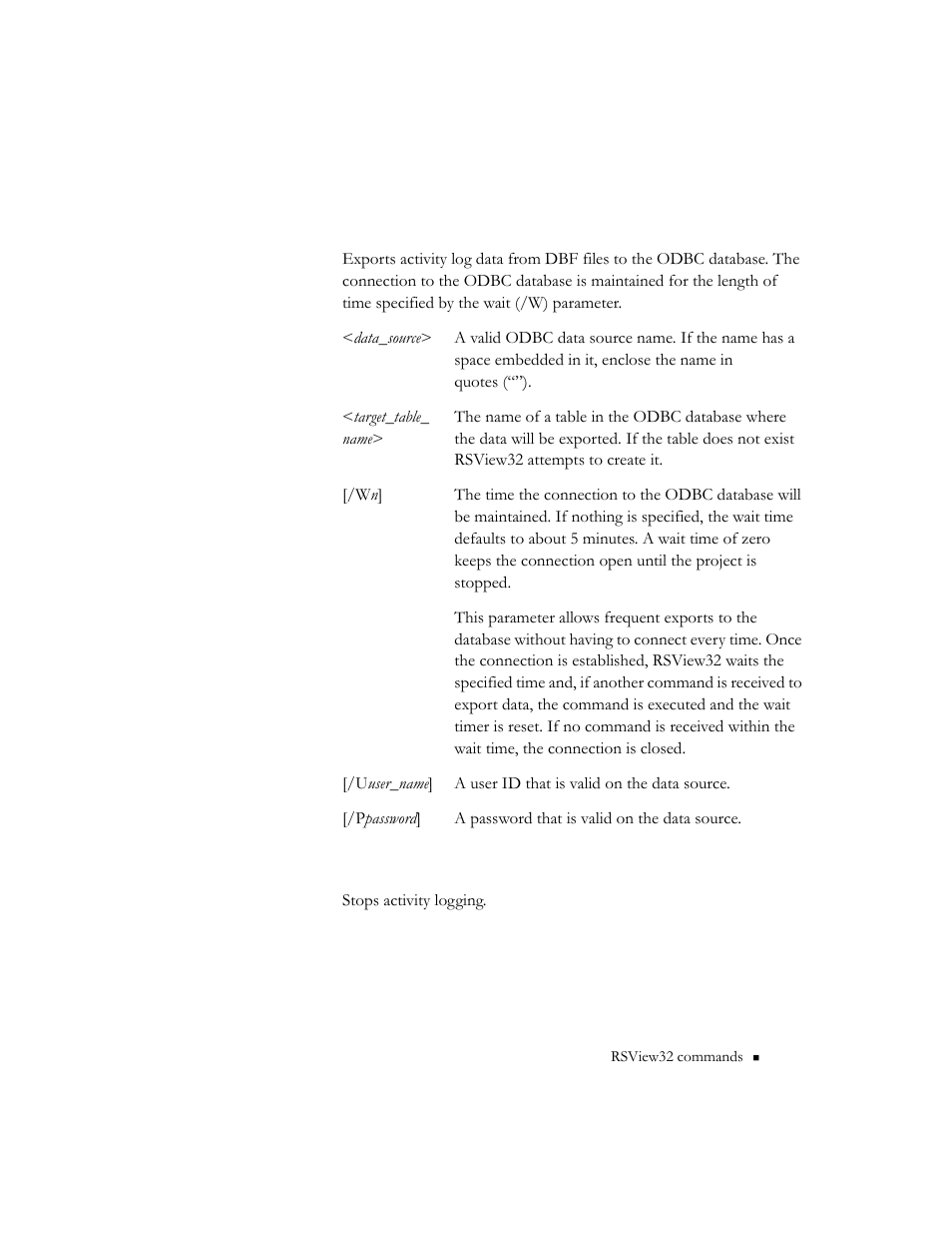 Activityoff | Rockwell Automation 9301 Series RSView32 Users Guide User Manual | Page 633 / 769