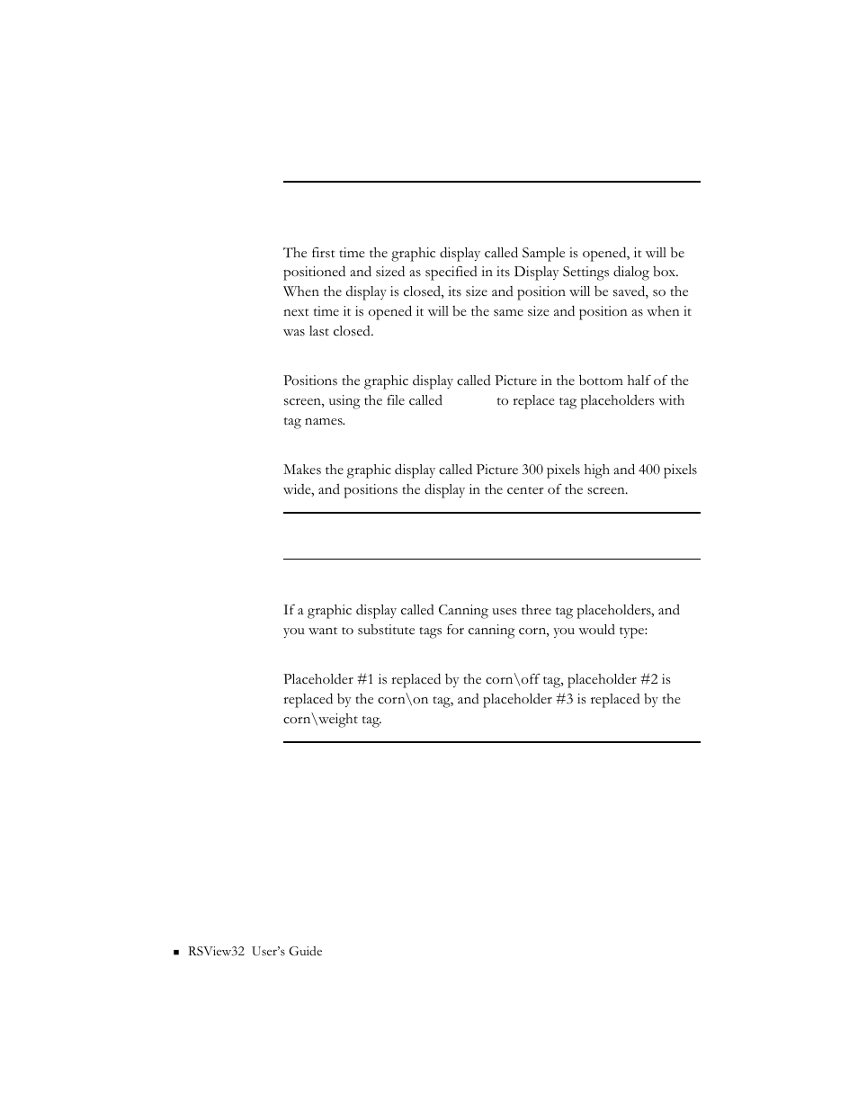 Rockwell Automation 9301 Series RSView32 Users Guide User Manual | Page 652 / 769