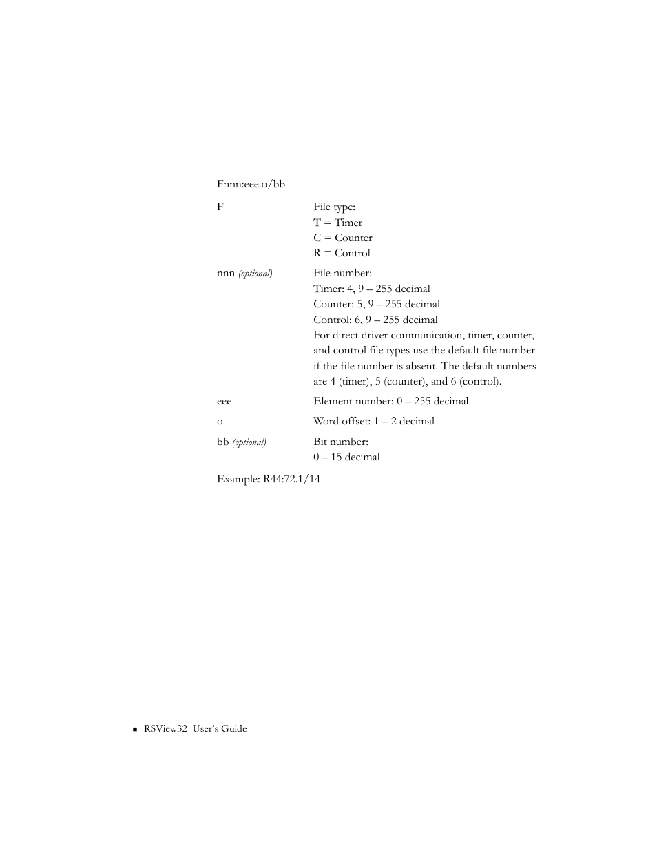 Rockwell Automation 9301 Series RSView32 Users Guide User Manual | Page 716 / 769