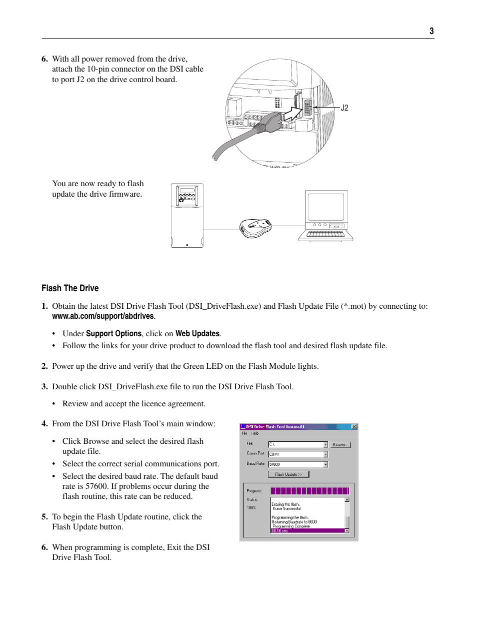 Rockwell Automation 22C Serial Flash Kit User Manual | Page 3 / 4