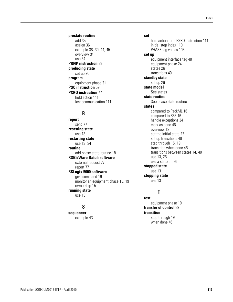 Rockwell Automation 1794-Lxxxx PhaseManager User Manual | Page 119 / 122