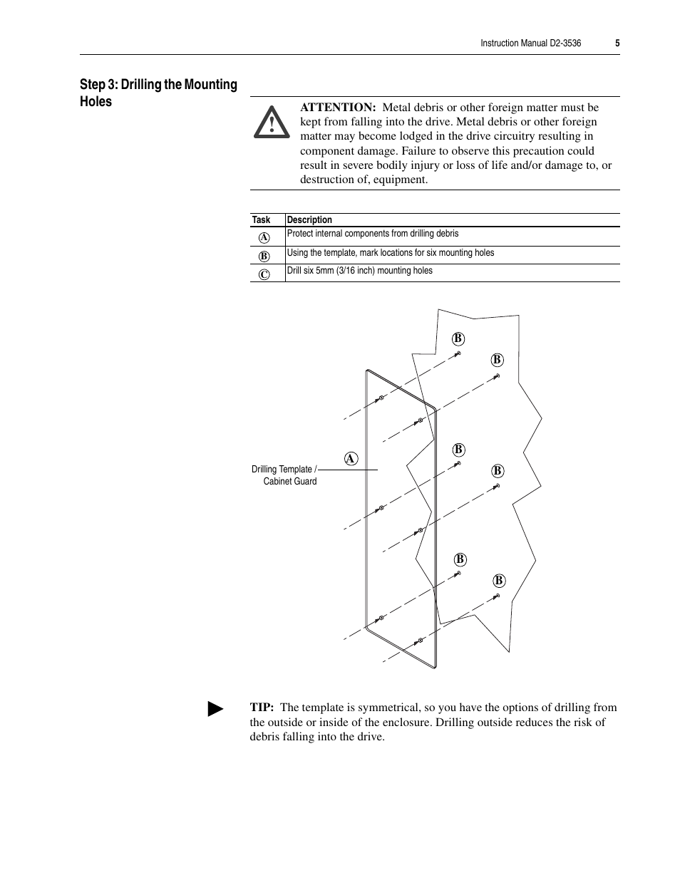 Rockwell Automation LiquiFlo 1.0 and 1.5 External Bus Resistor Kit (500/640 Amp) User Manual | Page 5 / 16