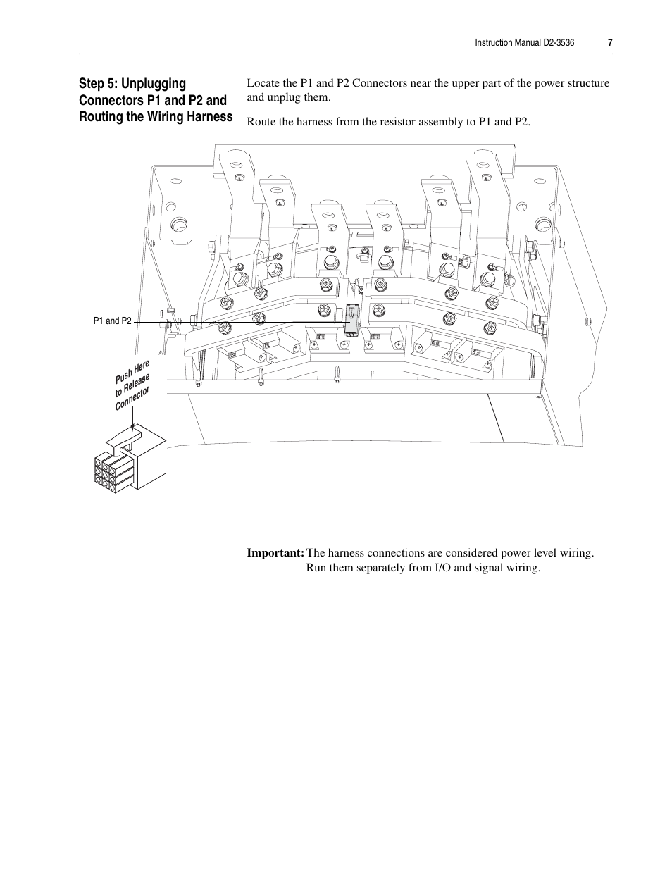 Rockwell Automation LiquiFlo 1.0 and 1.5 External Bus Resistor Kit (500/640 Amp) User Manual | Page 7 / 16