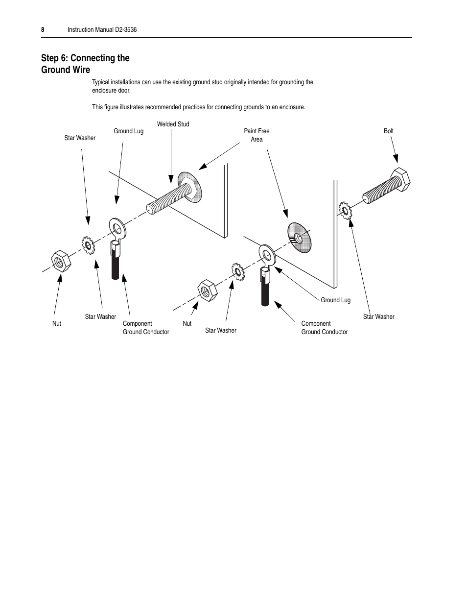 Rockwell Automation LiquiFlo 1.0 and 1.5 External Bus Resistor Kit (500/640 Amp) User Manual | Page 8 / 16