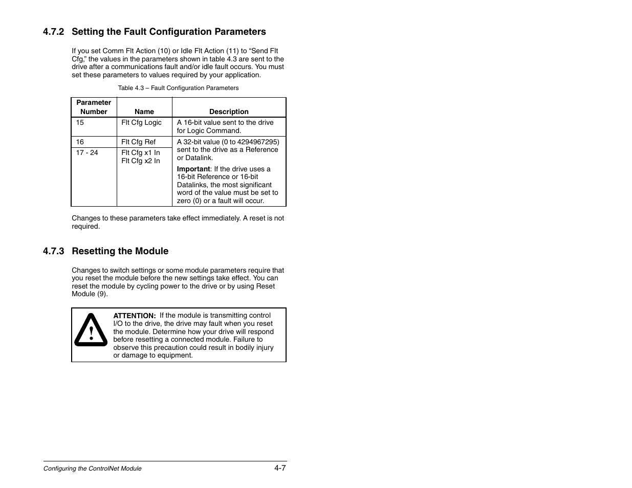 Rockwell Automation RECOMM-CNET ControlNet Communications Module User Manual | Page 27 / 160