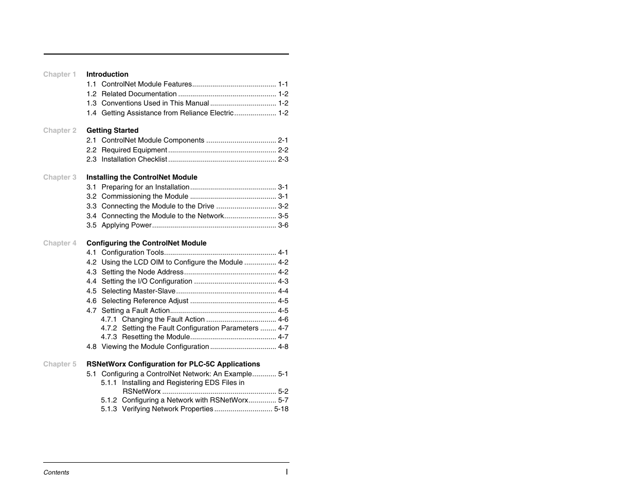 Rockwell Automation RECOMM-CNET ControlNet Communications Module User Manual | Page 3 / 160