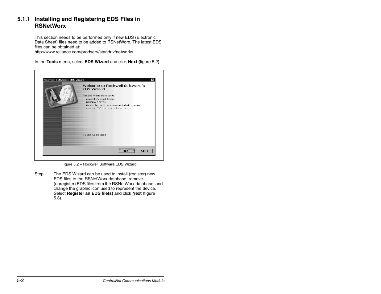 Rockwell Automation RECOMM-CNET ControlNet Communications Module User Manual | Page 32 / 160