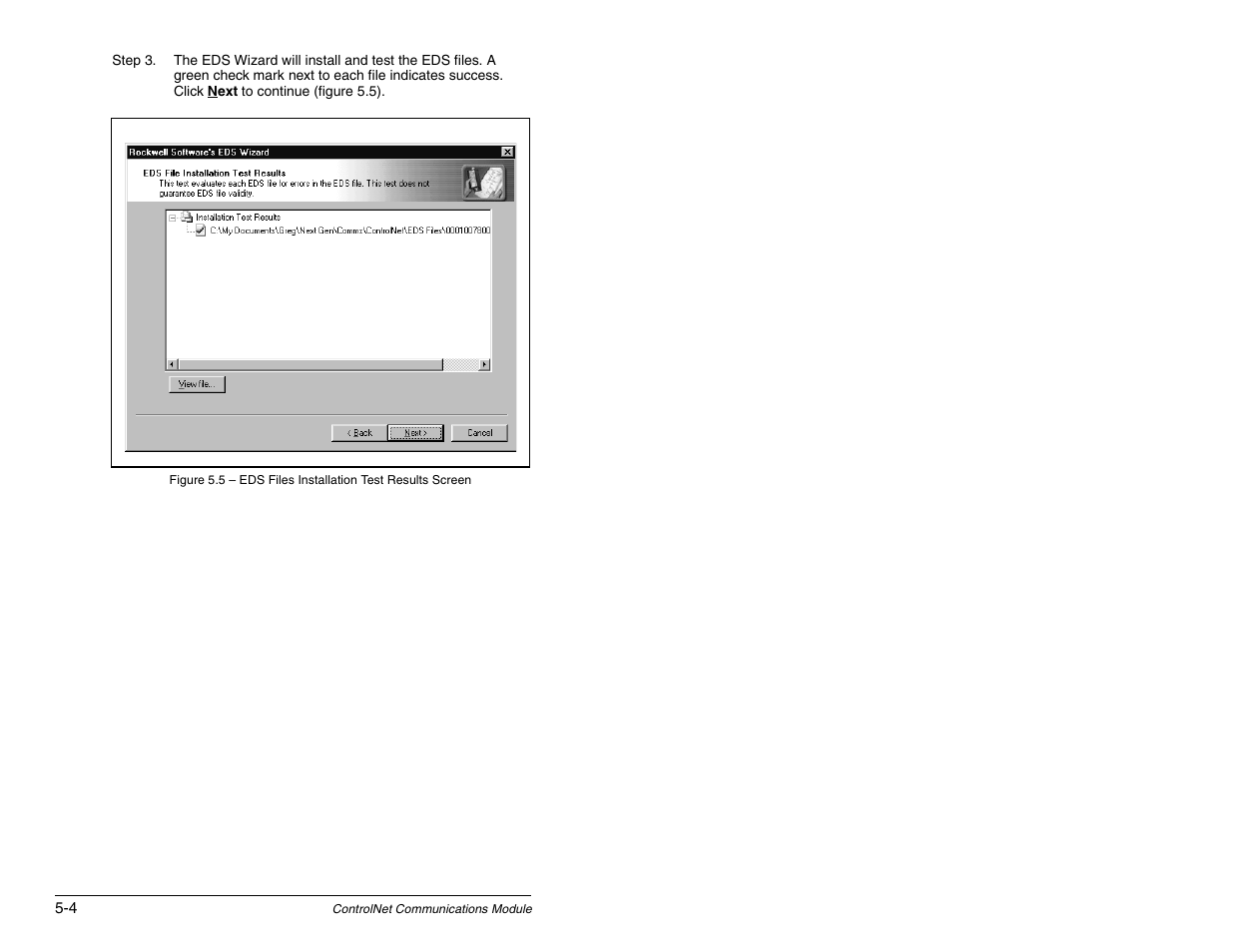 Rockwell Automation RECOMM-CNET ControlNet Communications Module User Manual | Page 34 / 160