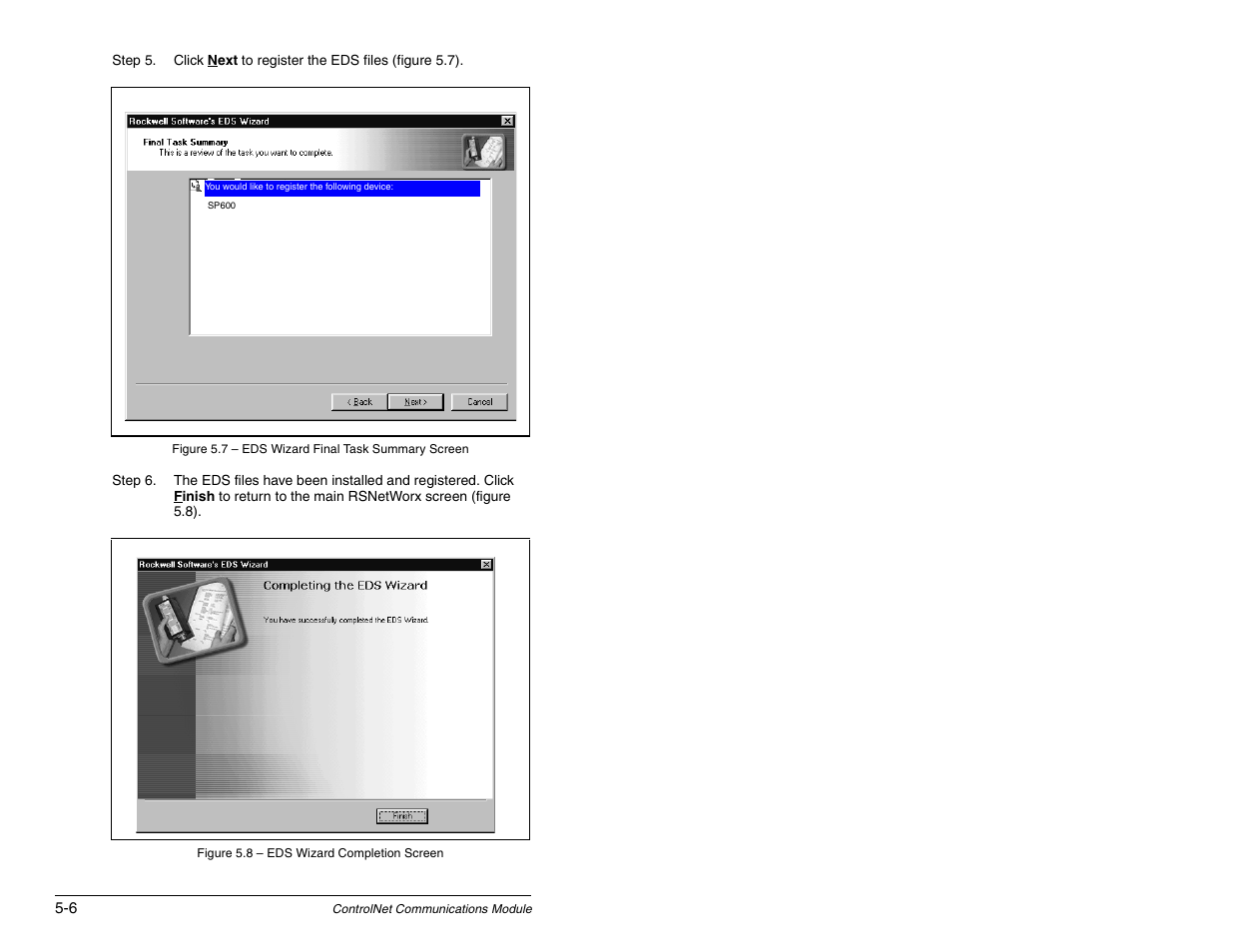 Rockwell Automation RECOMM-CNET ControlNet Communications Module User Manual | Page 36 / 160