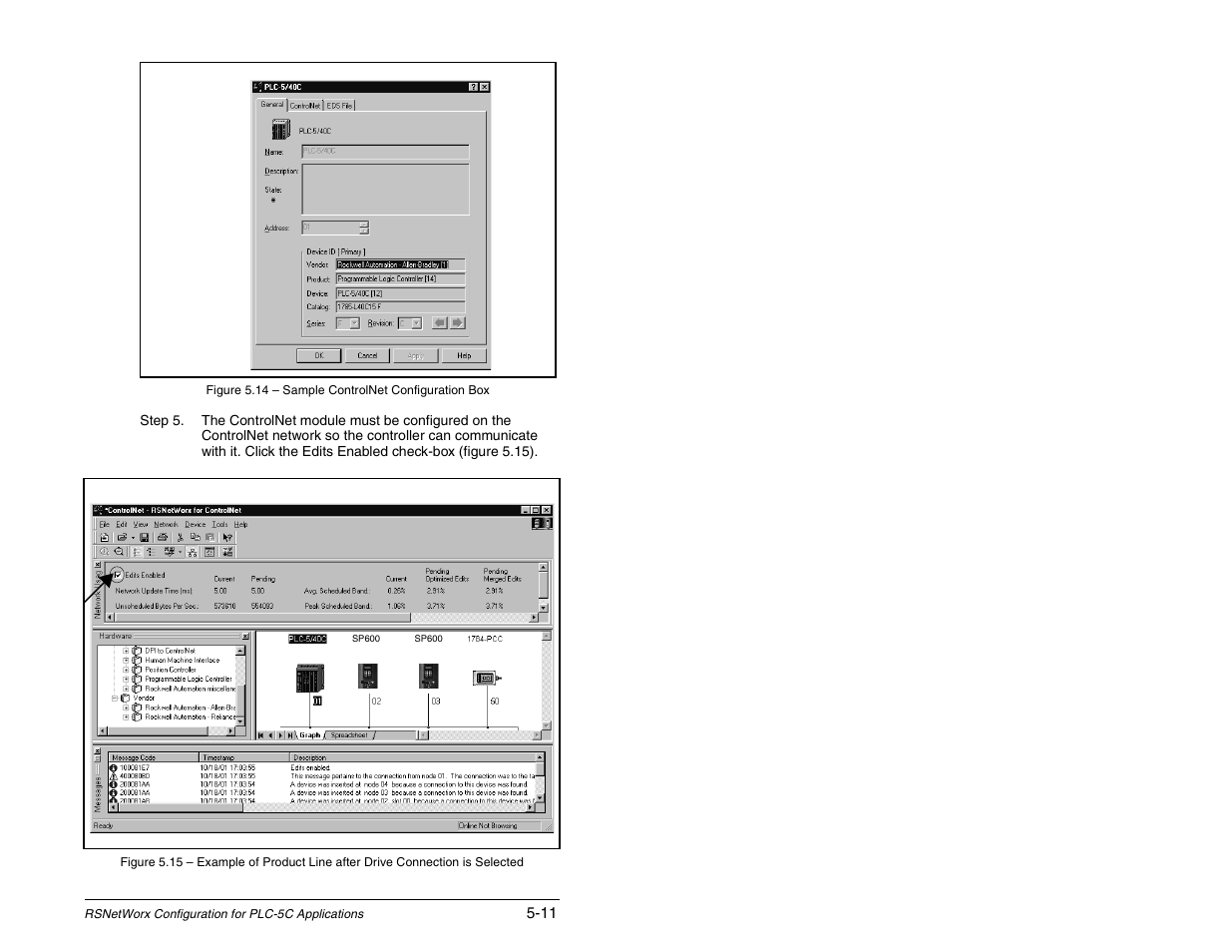 Rockwell Automation RECOMM-CNET ControlNet Communications Module User Manual | Page 41 / 160