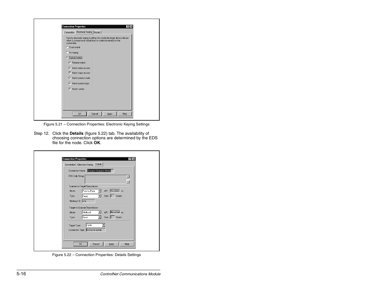 Rockwell Automation RECOMM-CNET ControlNet Communications Module User Manual | Page 46 / 160