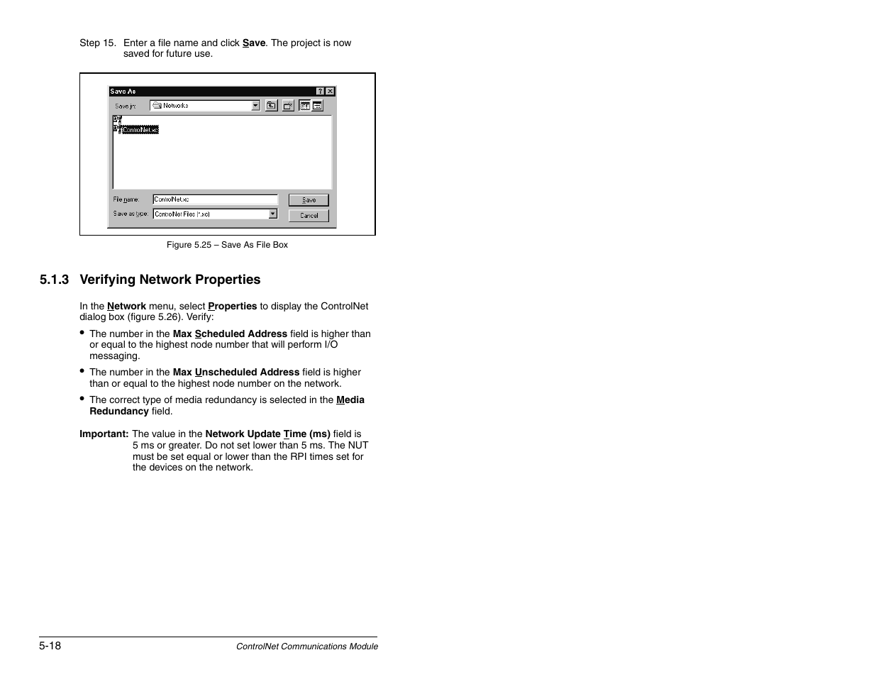 Rockwell Automation RECOMM-CNET ControlNet Communications Module User Manual | Page 48 / 160