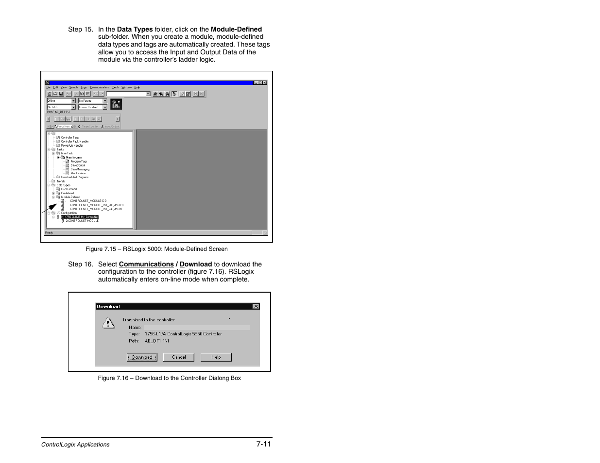 Rockwell Automation RECOMM-CNET ControlNet Communications Module User Manual | Page 79 / 160