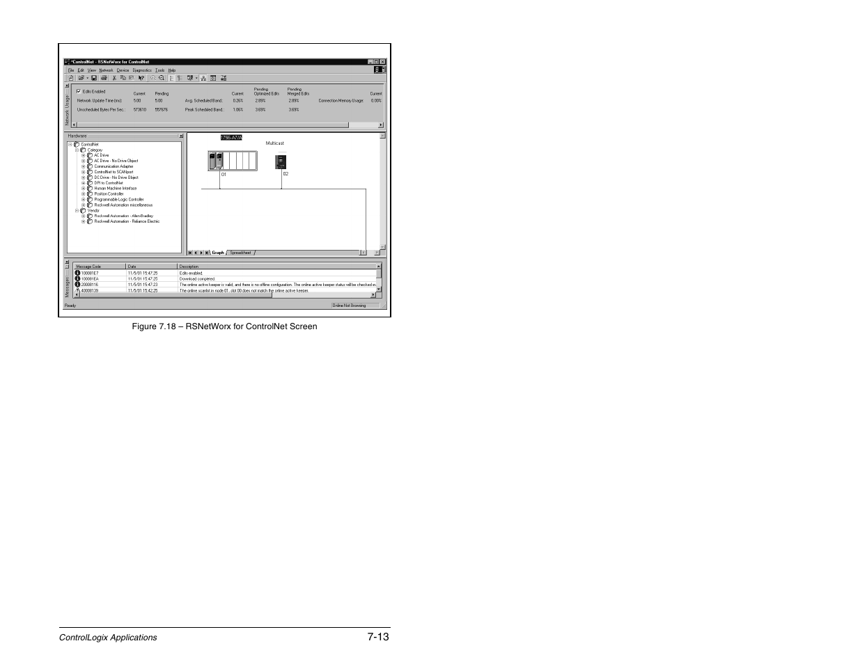 Rockwell Automation RECOMM-CNET ControlNet Communications Module User Manual | Page 81 / 160