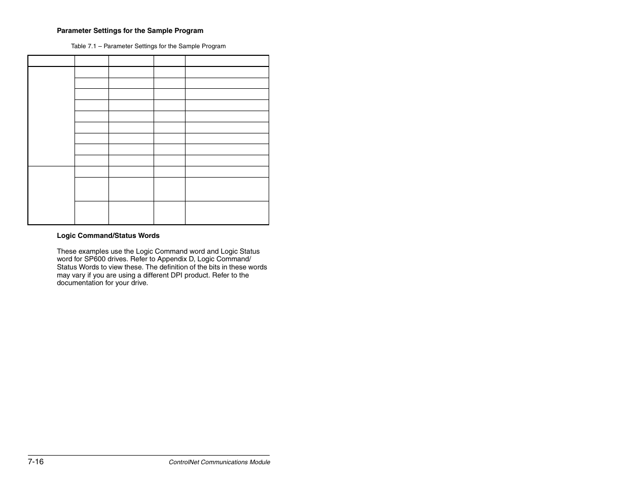 Rockwell Automation RECOMM-CNET ControlNet Communications Module User Manual | Page 84 / 160