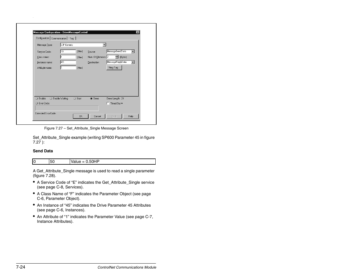 Rockwell Automation RECOMM-CNET ControlNet Communications Module User Manual | Page 92 / 160