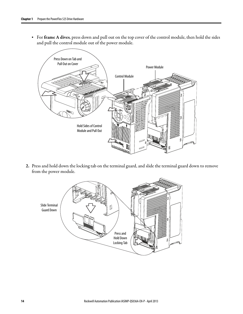 Rockwell Automation Logix5000 Control Systems: Connect PowerFlex 525 Drives over EtherNet/IP Quick Start User Manual | Page 14 / 36