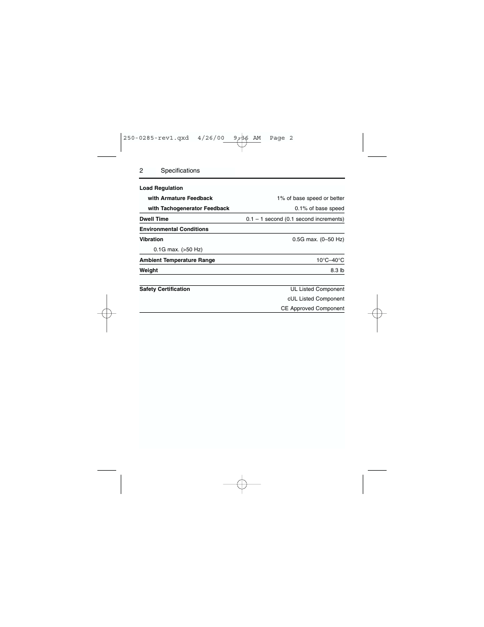 Rockwell Automation DC3RD Digital Regenerative DC Drive User Guide 1/4 - 2 HP, 115/230 VAC User Manual | Page 10 / 68