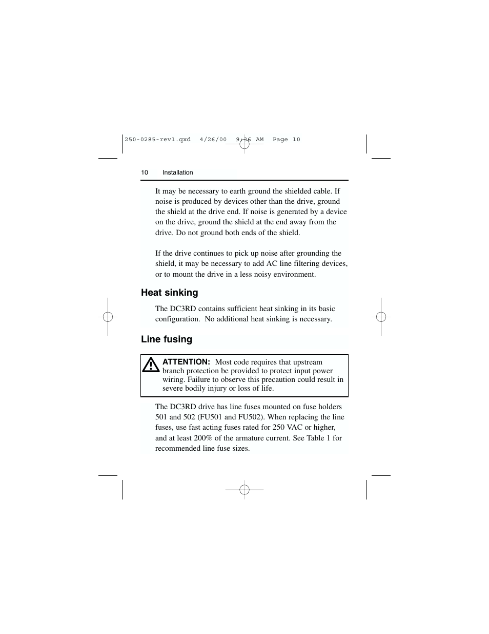 Rockwell Automation DC3RD Digital Regenerative DC Drive User Guide 1/4 - 2 HP, 115/230 VAC User Manual | Page 18 / 68
