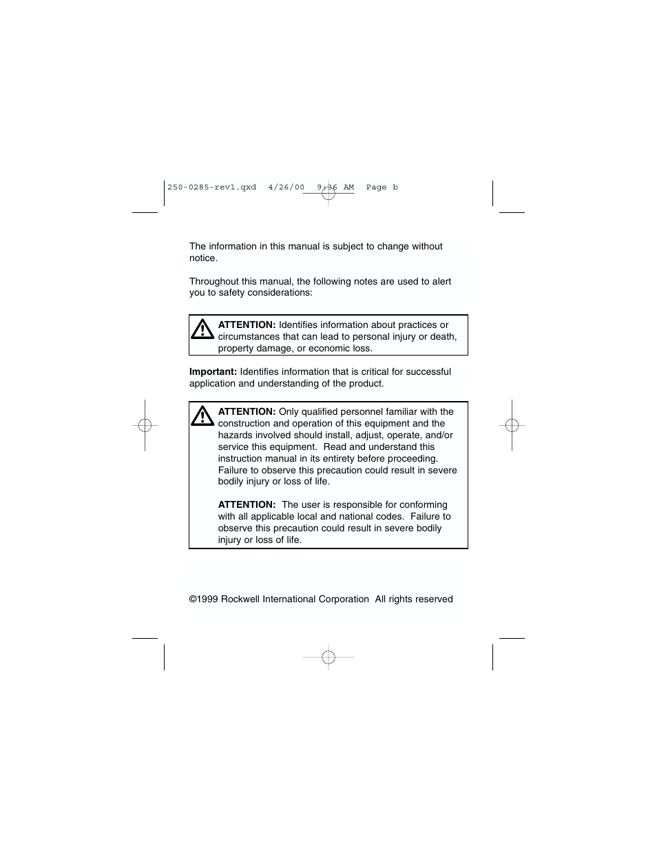 Rockwell Automation DC3RD Digital Regenerative DC Drive User Guide 1/4 - 2 HP, 115/230 VAC User Manual | Page 2 / 68