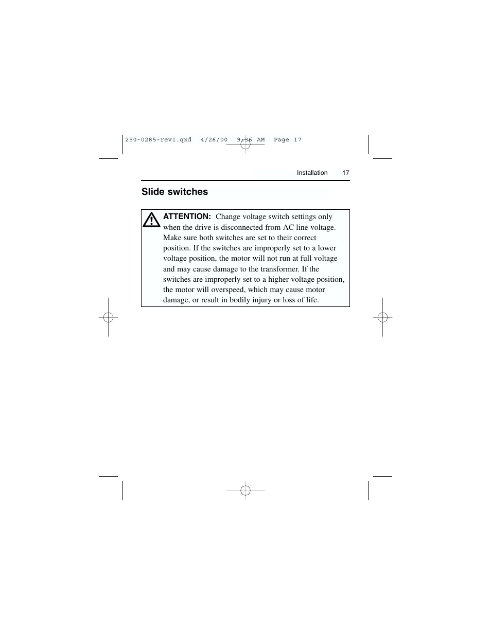 Rockwell Automation DC3RD Digital Regenerative DC Drive User Guide 1/4 - 2 HP, 115/230 VAC User Manual | Page 25 / 68