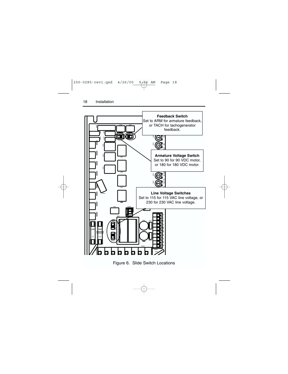 Rockwell Automation DC3RD Digital Regenerative DC Drive User Guide 1/4 - 2 HP, 115/230 VAC User Manual | Page 26 / 68