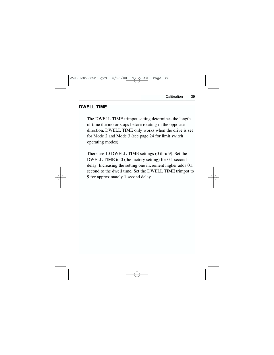 Rockwell Automation DC3RD Digital Regenerative DC Drive User Guide 1/4 - 2 HP, 115/230 VAC User Manual | Page 47 / 68