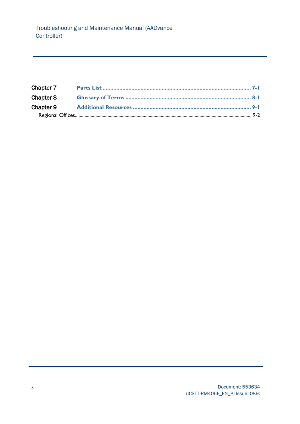 Rockwell Automation AADvance Controller Troubleshooting and Maintenance Manual User Manual | Page 10 / 96