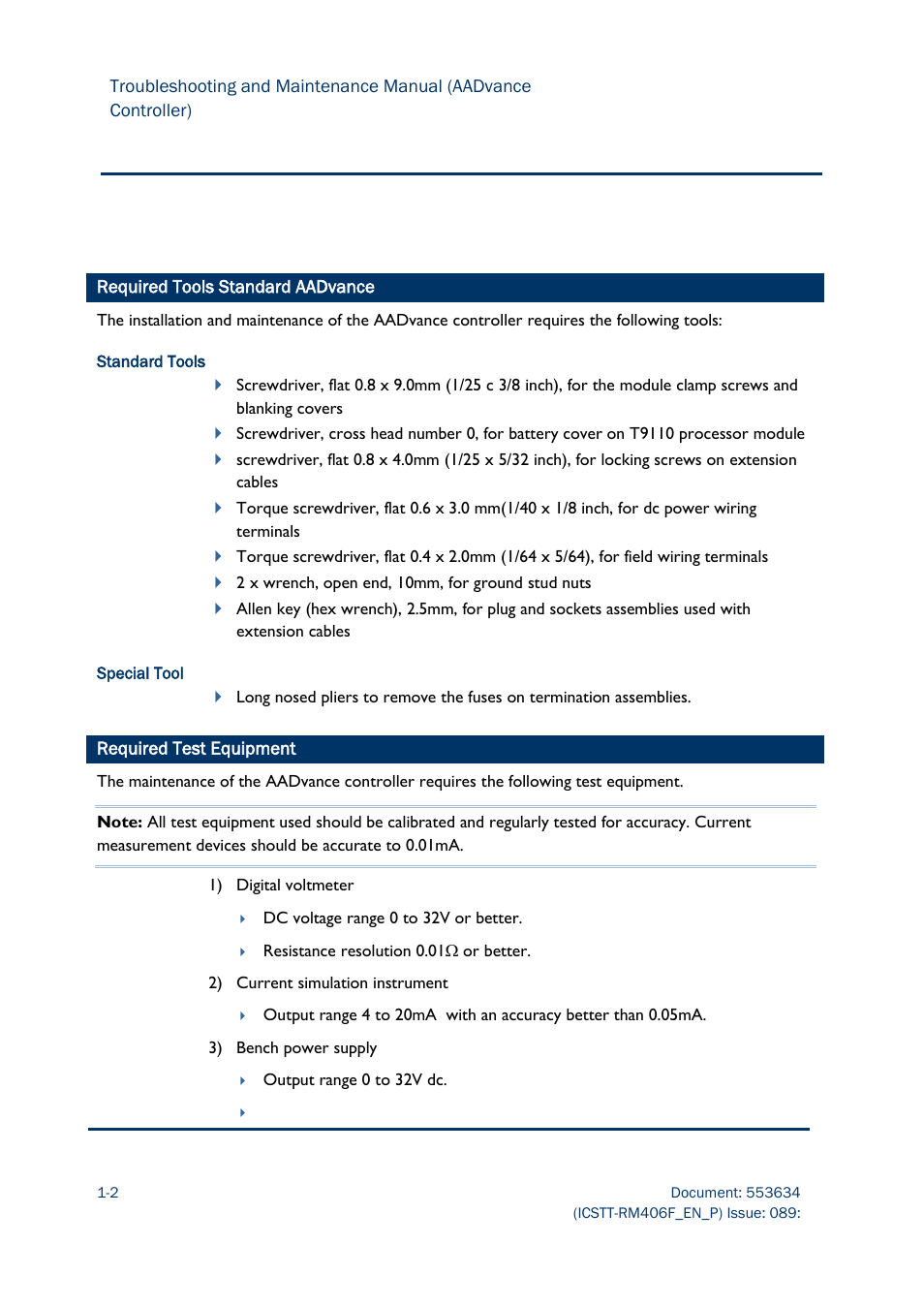 Rockwell Automation AADvance Controller Troubleshooting and Maintenance Manual User Manual | Page 12 / 96