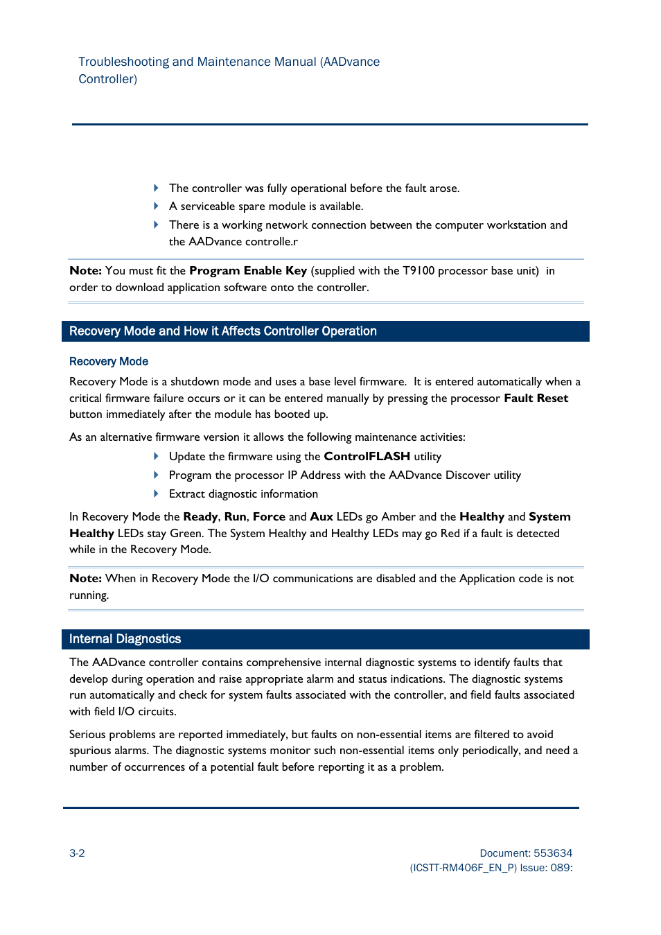 Rockwell Automation AADvance Controller Troubleshooting and Maintenance Manual User Manual | Page 24 / 96