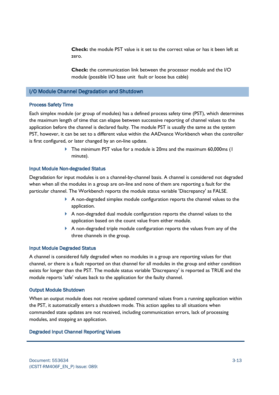 Rockwell Automation AADvance Controller Troubleshooting and Maintenance Manual User Manual | Page 35 / 96