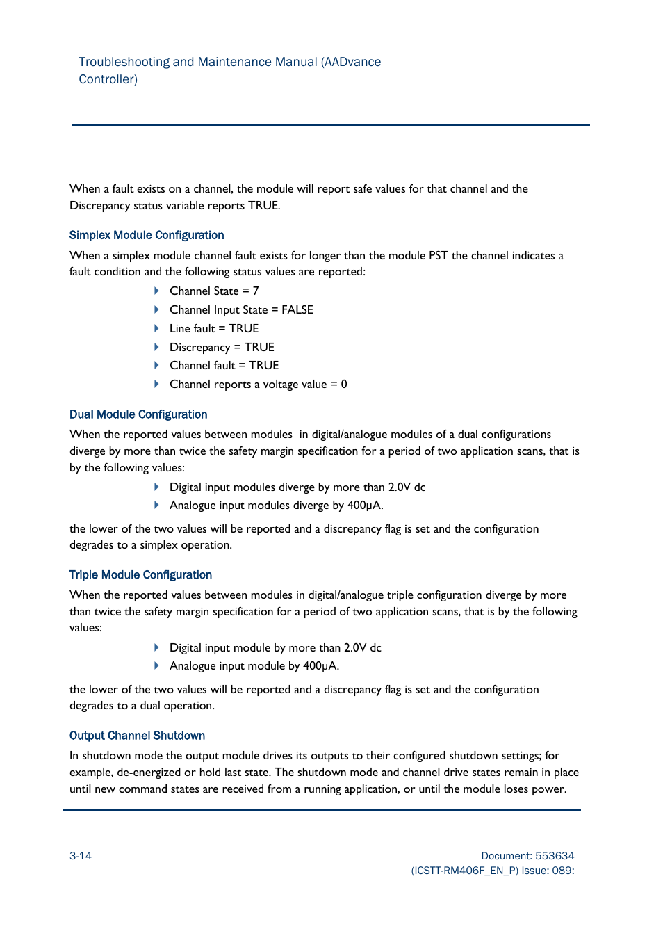 Rockwell Automation AADvance Controller Troubleshooting and Maintenance Manual User Manual | Page 36 / 96